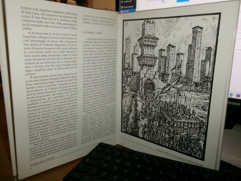(Bologna) LE DUE TORRI Testo di Giancarlo Bernabei 1992