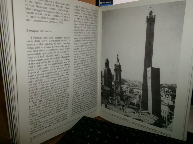 (Bologna) LE DUE TORRI Testo di Giancarlo Bernabei 1992