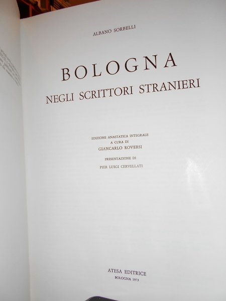 BOLOGNA negli scrittori stranieri