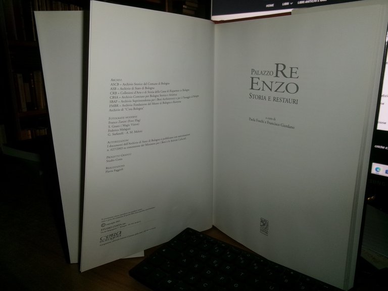(Bologna) PALAZZO RE ENZO storia e restauri. PAOLA FOSCHI e …