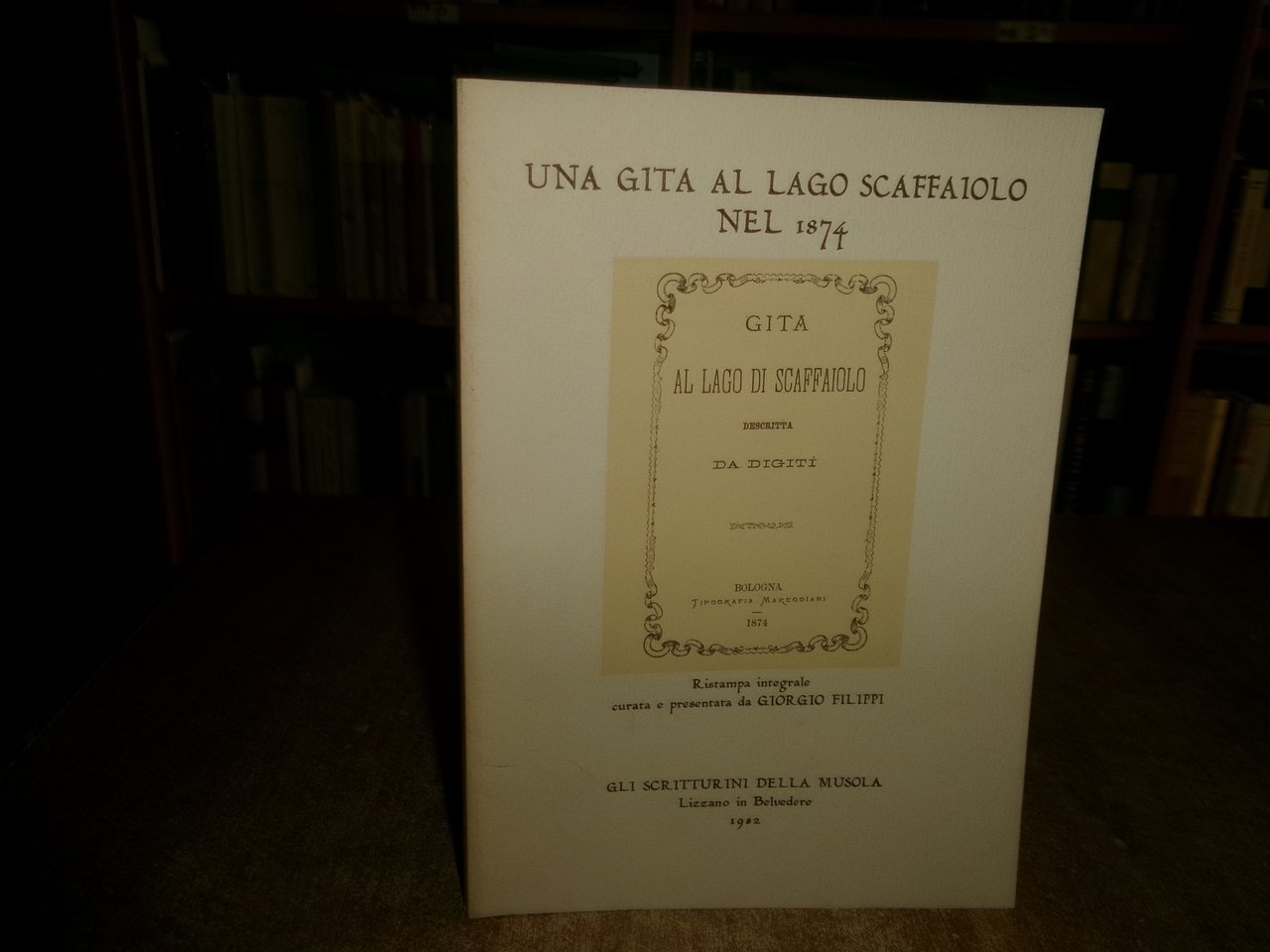 (Bologna) Una gita al Lago Scaffaiolo nel 1874 descritta da …