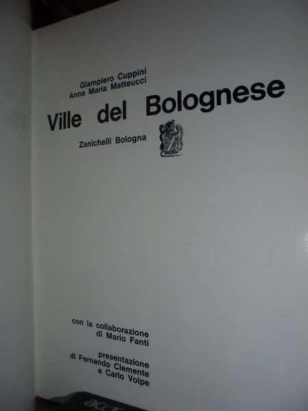 (Bologna) VILLE del Bolognese