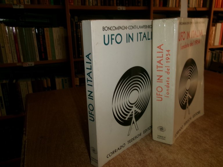 Boncompagni-Conti-Lamperi... UFO IN ITALIA l' ONDATA del 1954... 2 volumi …