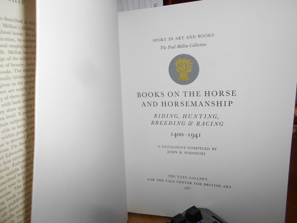 BOOKS ON THE HORSE AND HORSEMANSHIP Riding, Hunting Breeding & …