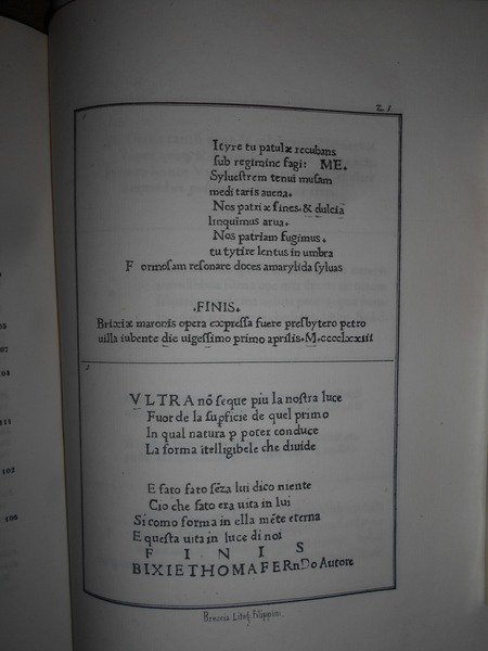 (Brescia) Della Tipografia Bresciana nel Secolo Decimoquinto. (Segue): CATALOGO de' …