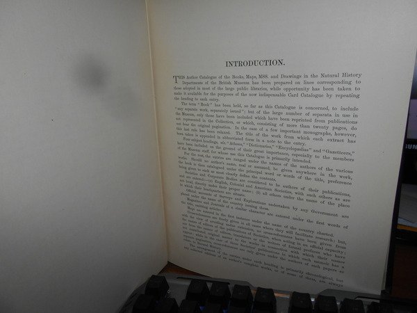 BRITISH MUSEUM. Catalogue of the Books, Manuscripts, Maps and Drawings …