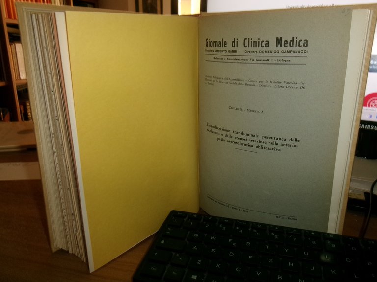 BRUNO MAGNANI. Pubblicazioni Scientifiche dei Collaboratori 1967-1970