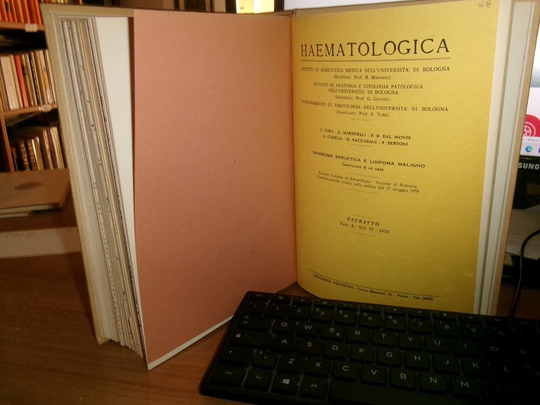 BRUNO MAGNANI. Pubblicazioni Scientifiche dei Collaboratori 1967-1970