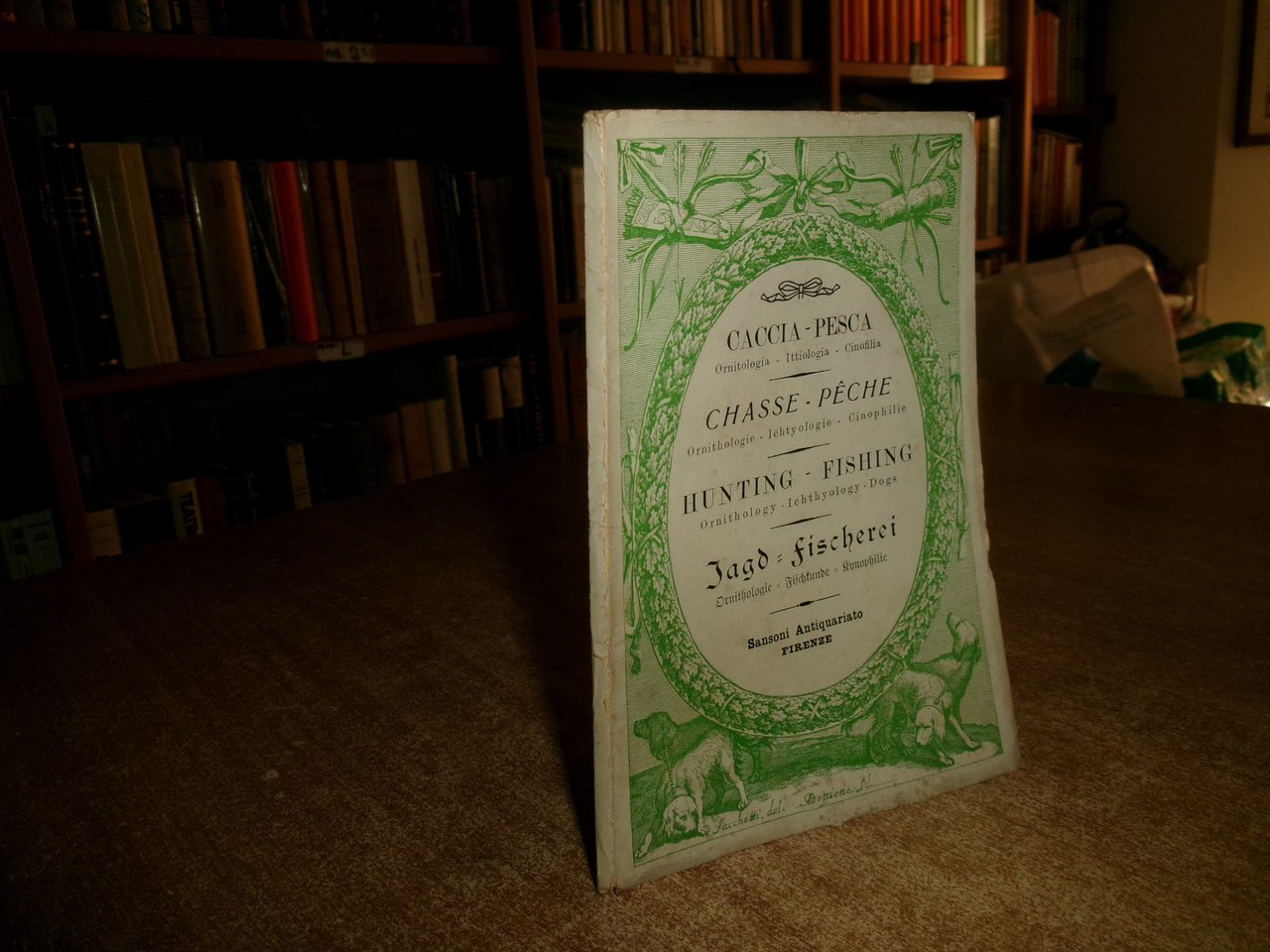 CACCIA PESCA - Ornitologia - Ittiologia - Cinofilia Sansoni Editore …
