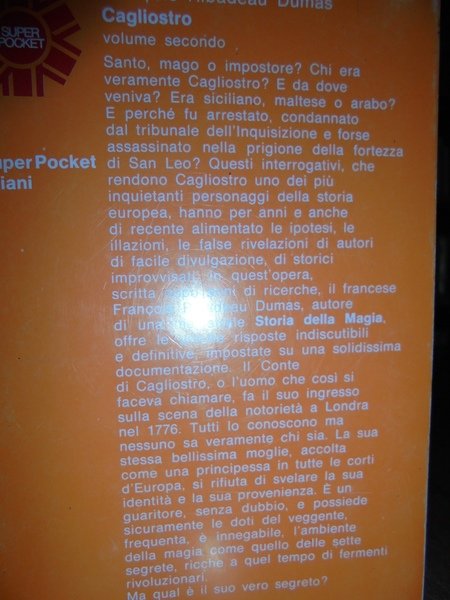 CAGLIOSTRO la vera vita, le esperienze, i segreti del grande …