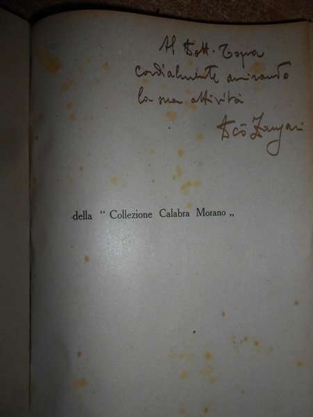 (Calabria) CATALOGO ragionato della "Collezione Calabra Morano" Opere di Storia …