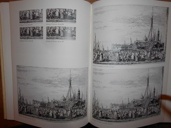 CANALETTO'S ETCHINGS. A catologue and study illustrating and describing the …