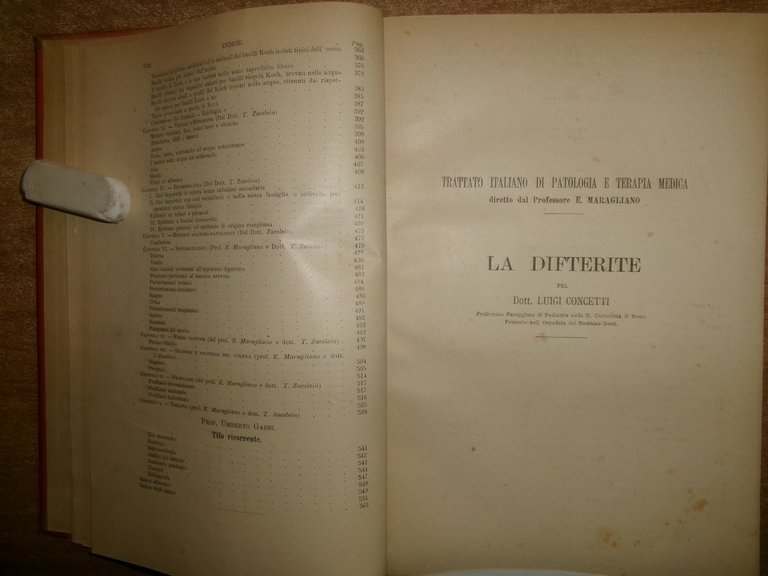 CANTANI - MARAGLIANO. Trattato Italiano Di Patologia E Terapia... Vol. …