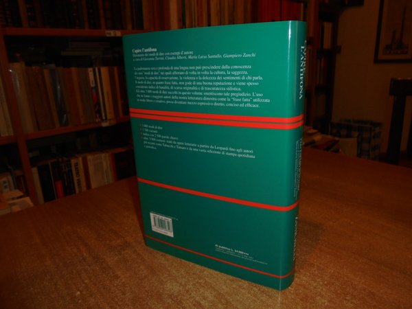CAPIRE L' ANTIFONA. Dizionario dei modi di dire con esempi …