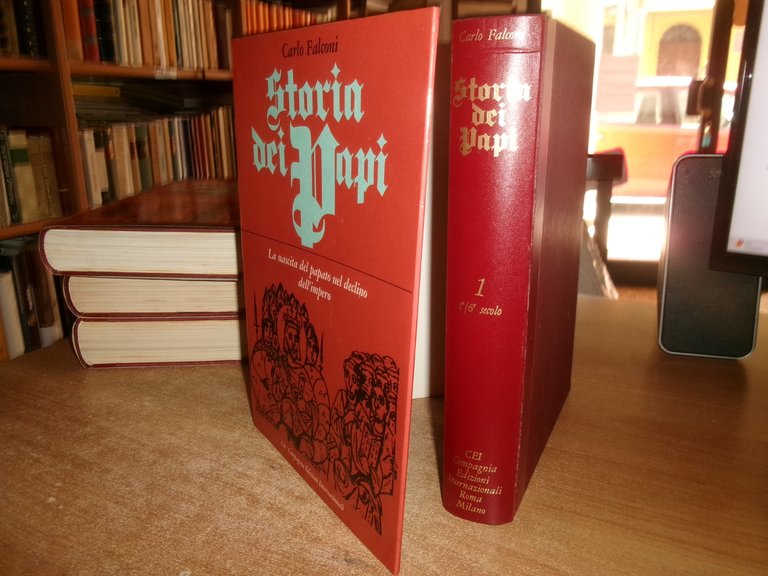 CARLO FALCONI. Storia dei PAPI e del PAPATO 1967/1968/1970/1972