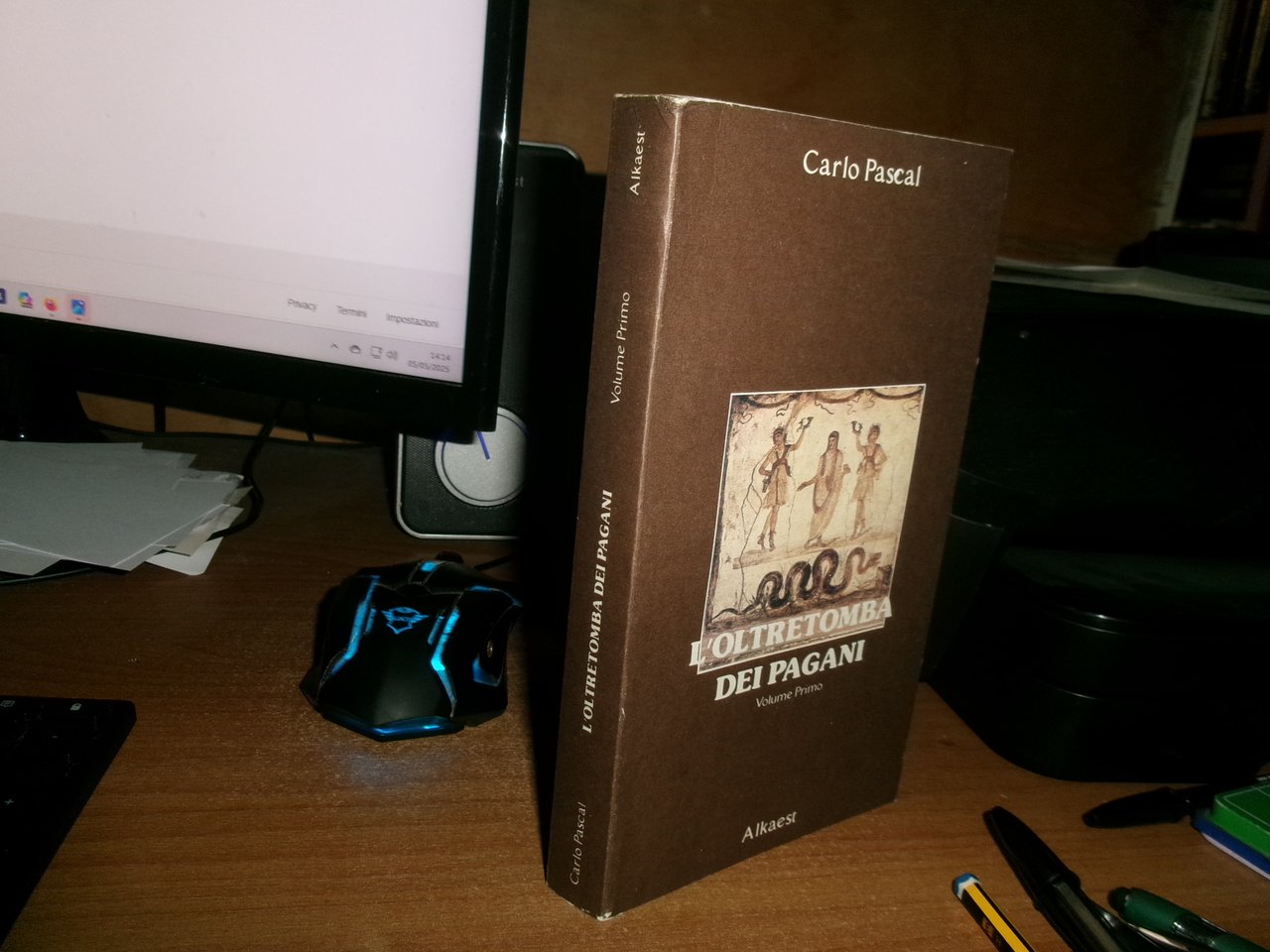 CARLO PASCAL. L' Oltretomba dei Pagani - Volume Primo (senza …