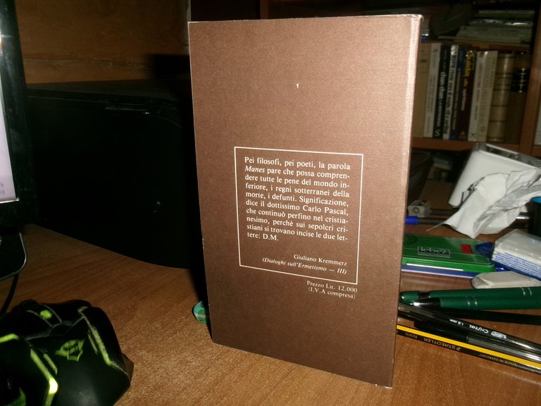 CARLO PASCAL. L' Oltretomba dei Pagani - Volume Primo (senza …