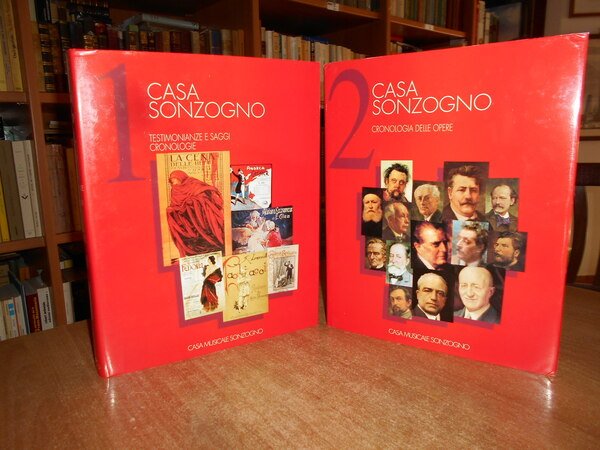 CASA SONZOGNO. Testimonianze e Saggi Cronologie. Cronologia delle Opere.