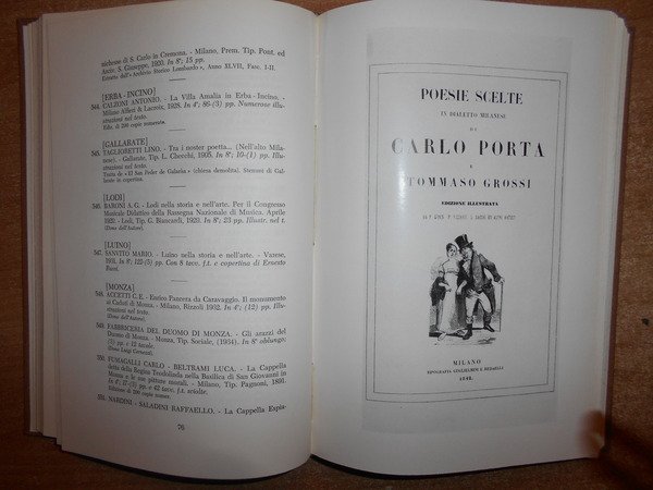 CATALOGO DELLA BIBLIOTECA AMBROGIO BINDA DELLA FAMIGLIA MENEGHINA - AMBROGIO …