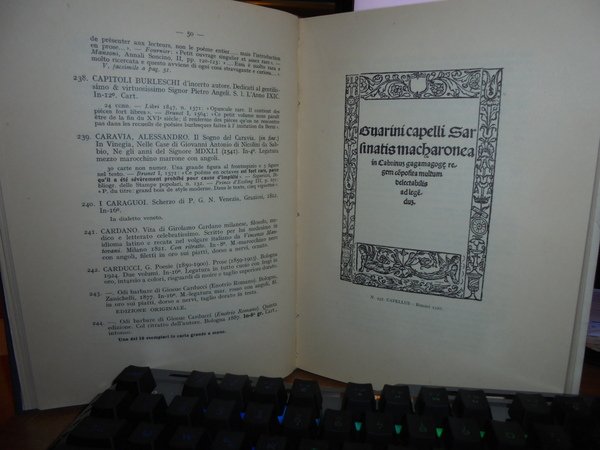 CATALOGO DELLA BIBLIOTECA MARZORATI