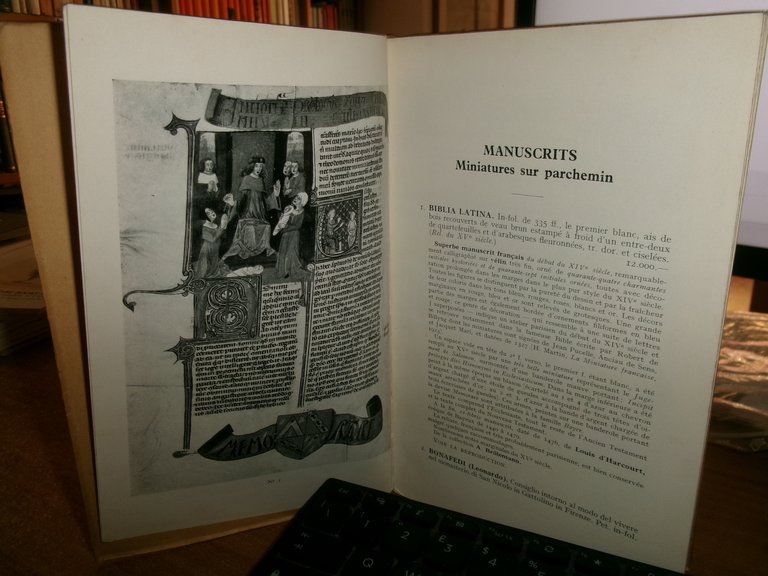 (Catalogo) Livres Anciens Manuscrits Enluminés Incunables...William Kunding 1946