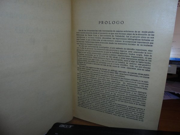 Catálogo razonado de obras impresas en Valladolid 1481-1800