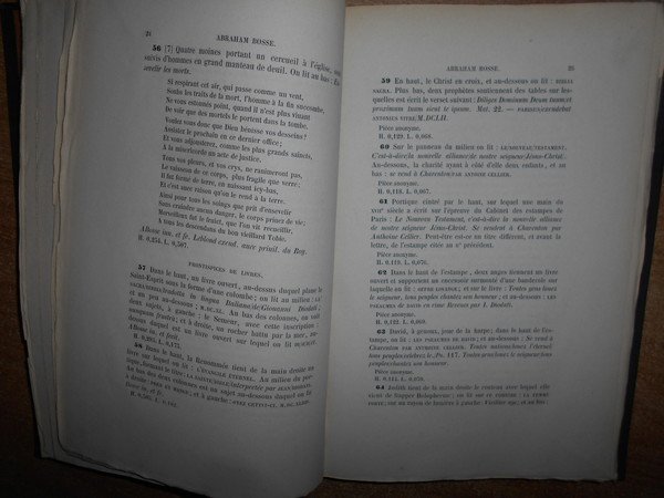 CATALOGUE de l' Oeuvre de ABRAHAM BOSSE par Georges Duplessis