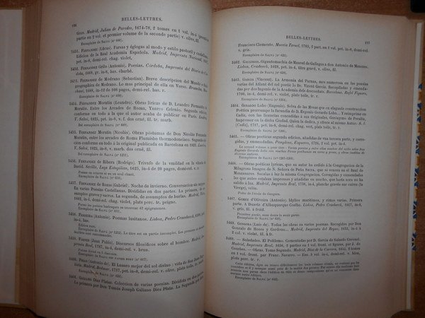 Catalogue de la Bibliothèque de M. Ricardo Heredia