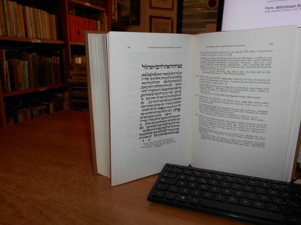 Catalogue des Incunables. TOME II H - Z et Hebraica