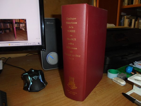 Catalogue des Livres composant la Bibliothèque Poétique de M. VIOLLET …