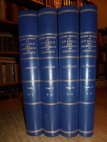 Catalogue des Livres Imprimés au Quinzième Siècle par Louis Polain | Immagine Gallery 1