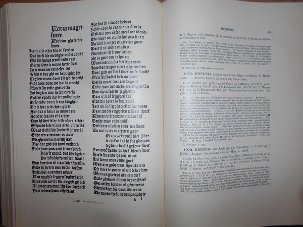 Catalogue des Livres Imprimés au Quinzième Siècle par Louis Polain
