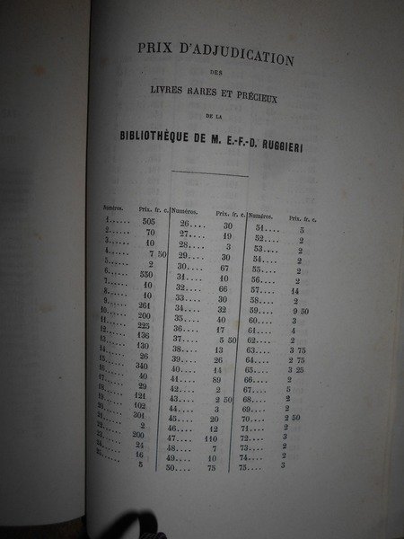 CATALOGUE des LIVRES RARES ET Précieux composant la Bibliothèque de …
