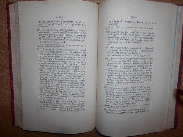 CATALOGUE des LIVRES RARES ET Précieux composant la Bibliothèque de …
