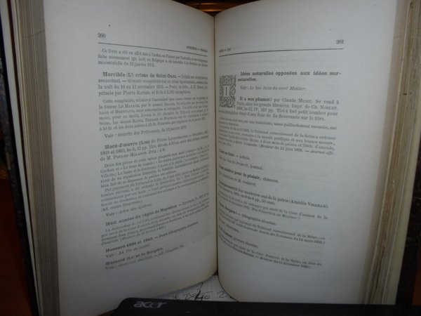 CATALOGUE des OUVRAGES, écrits et Dessins de toute Nature Poursuivis, …