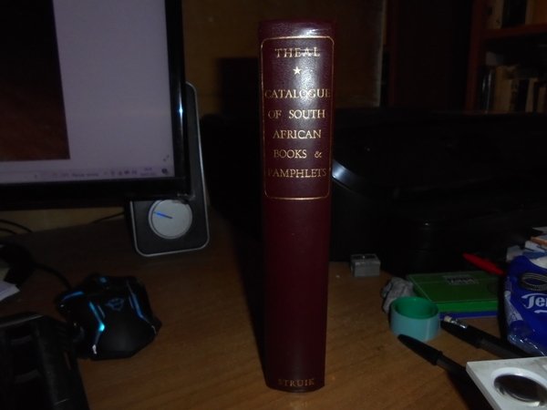 Catalogue of Books and Pamhlets relating to Africa