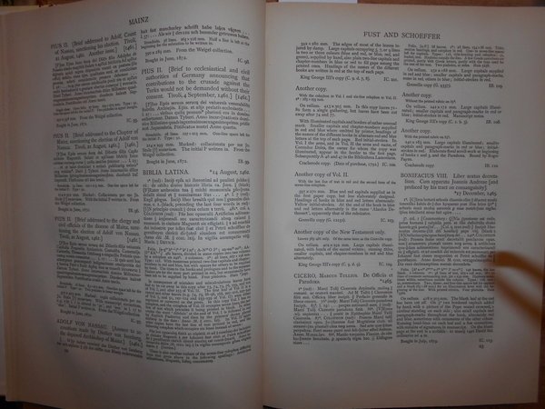 CATALOGUE of Books Printed in the XVth century now in …