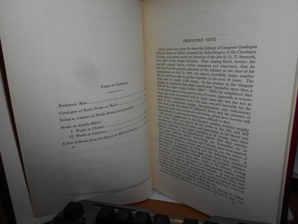Catalogue of Early Books on Music (Before 1800) + Supplement