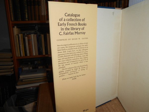 Catalogue of Early French Books in the Library C. FAIRFAX …