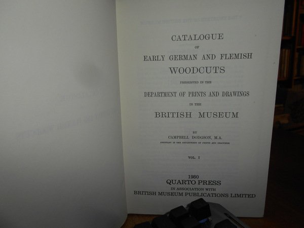 Catalogue of early German and Flemish Woodcuts