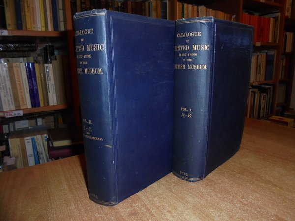 Catalogue of Printed Music Published Between 1487 and 1800 now …