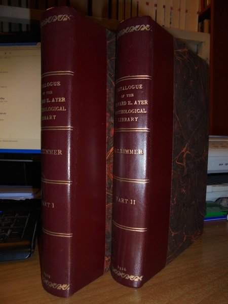 CATALOGUE of the EDWARD E. AYER Ornithological Library | Immagine Gallery 1