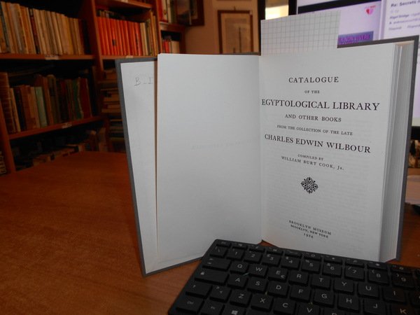 Catalogue of The EGYPTOLOGICAL LIBRARY and Other Books from The …