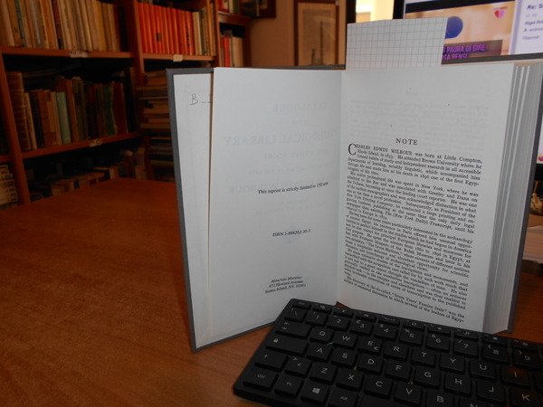 Catalogue of The EGYPTOLOGICAL LIBRARY and Other Books from The …