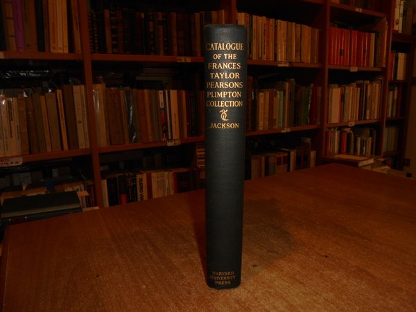 Catalogue of the Frances Taylor Plimpton Collection of Italian Books … | Immagine Gallery 1