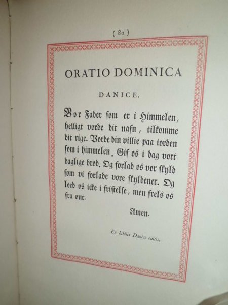 (Celebrato saggio di caratteri tipografici). Imprimerie Imperiale.Oratio Dominica CL linguis …