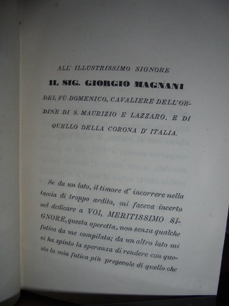 Cenni Biografici sei Personaggi Illustri della Città di Pescia e …
