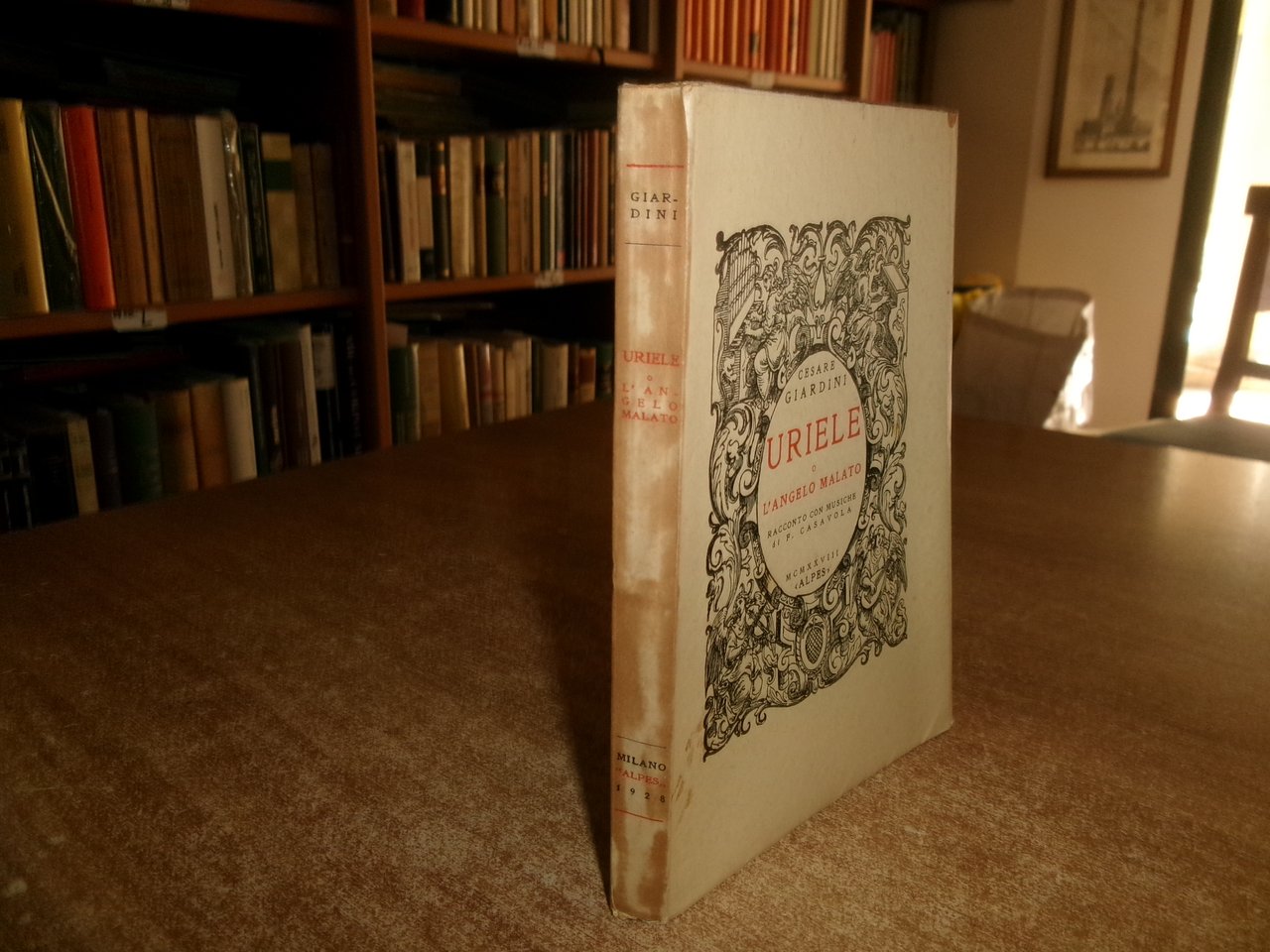 CESARE GIARDINI. URIELE o L' Angelo Malato. Racconto con musiche …