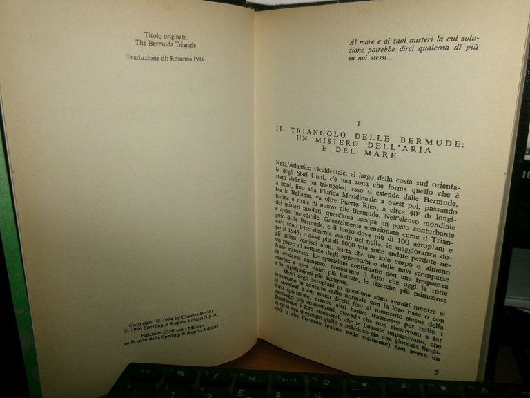 CHARLES BERLITZ. BERMUDA: Il Triangolo maledetto 1988