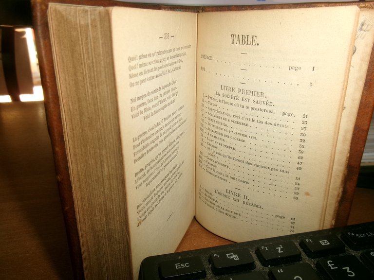 Châtiments par Victor Hugo. Edizione originale completa 1853 | Immagine Gallery 6